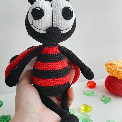 Stuffed Ladybug toy,insects toys,gi..